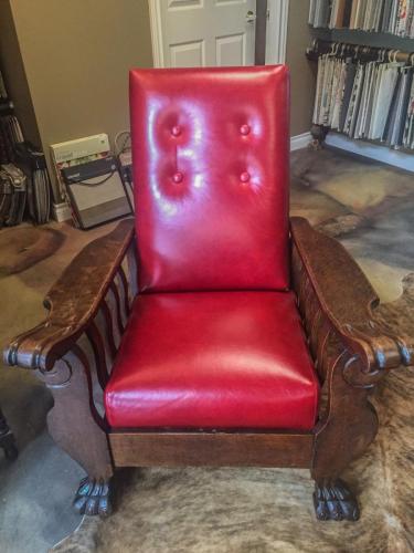 red-leather-chair